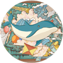 Delphinus Lab tokenomics logo